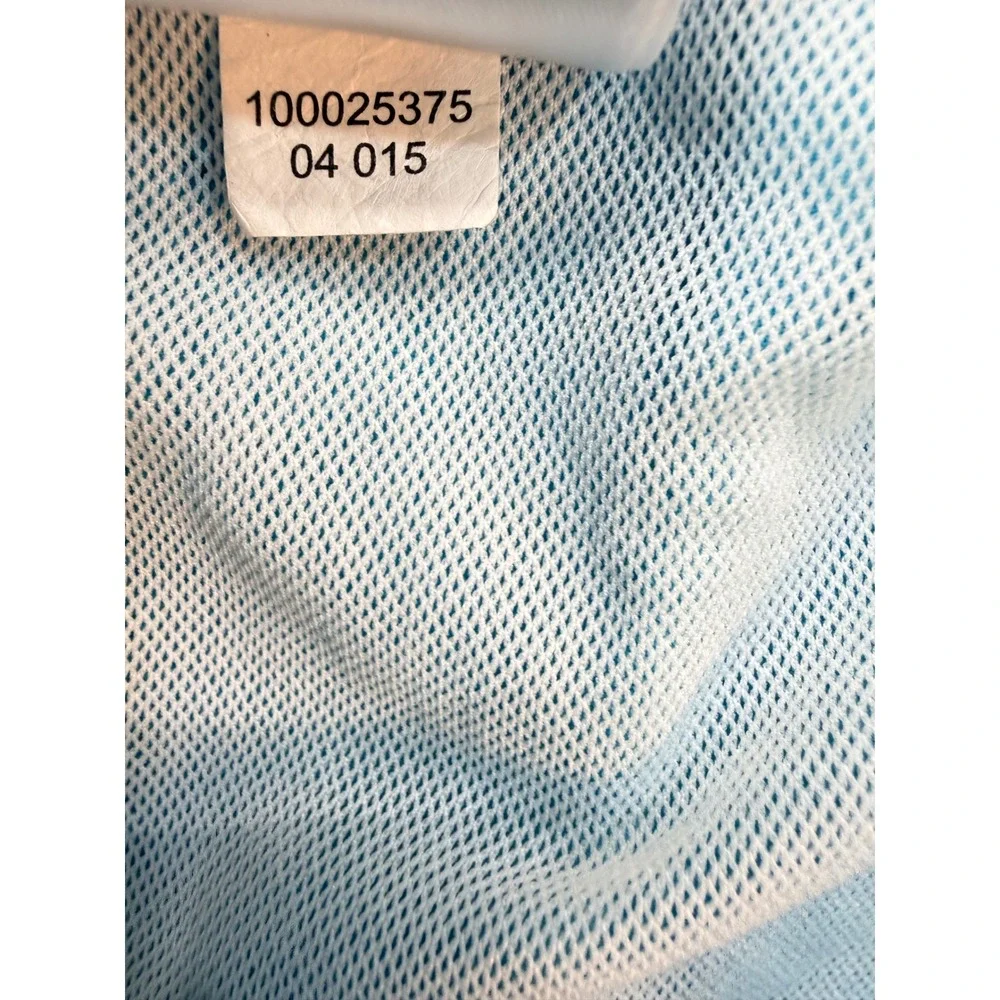 Brooks Brothers Mens Light Blue Swim Trunks Elastic Waist Drawstring 6in Inseam